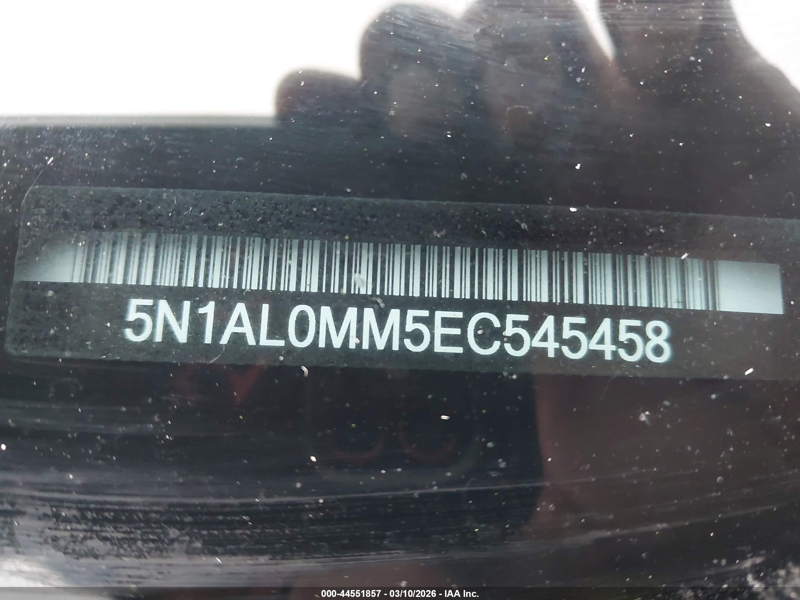 2014 Infiniti Qx60   Gray vin: 5N1AL0MM5EC545458