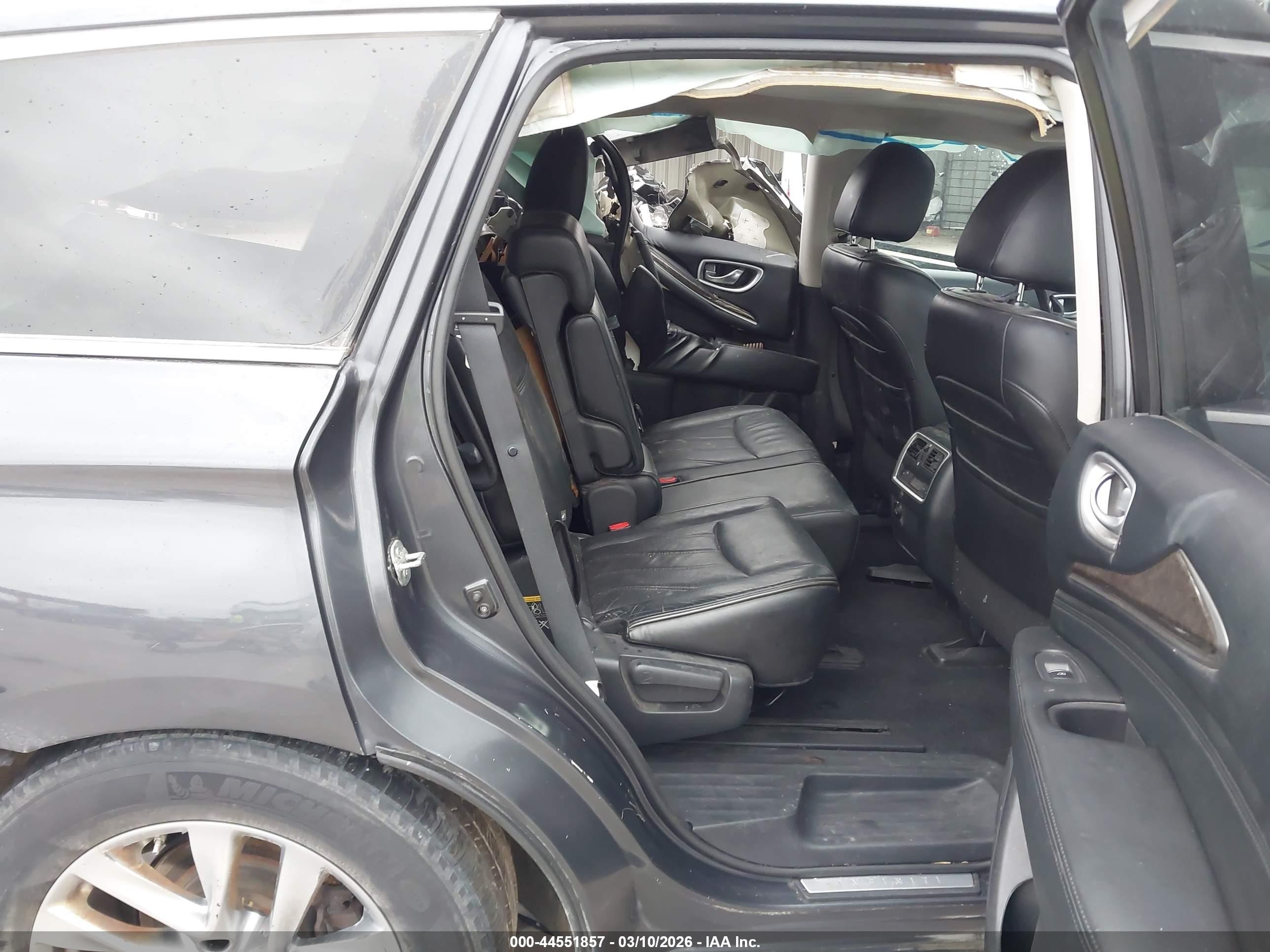2014 Infiniti Qx60   Gray vin: 5N1AL0MM5EC545458