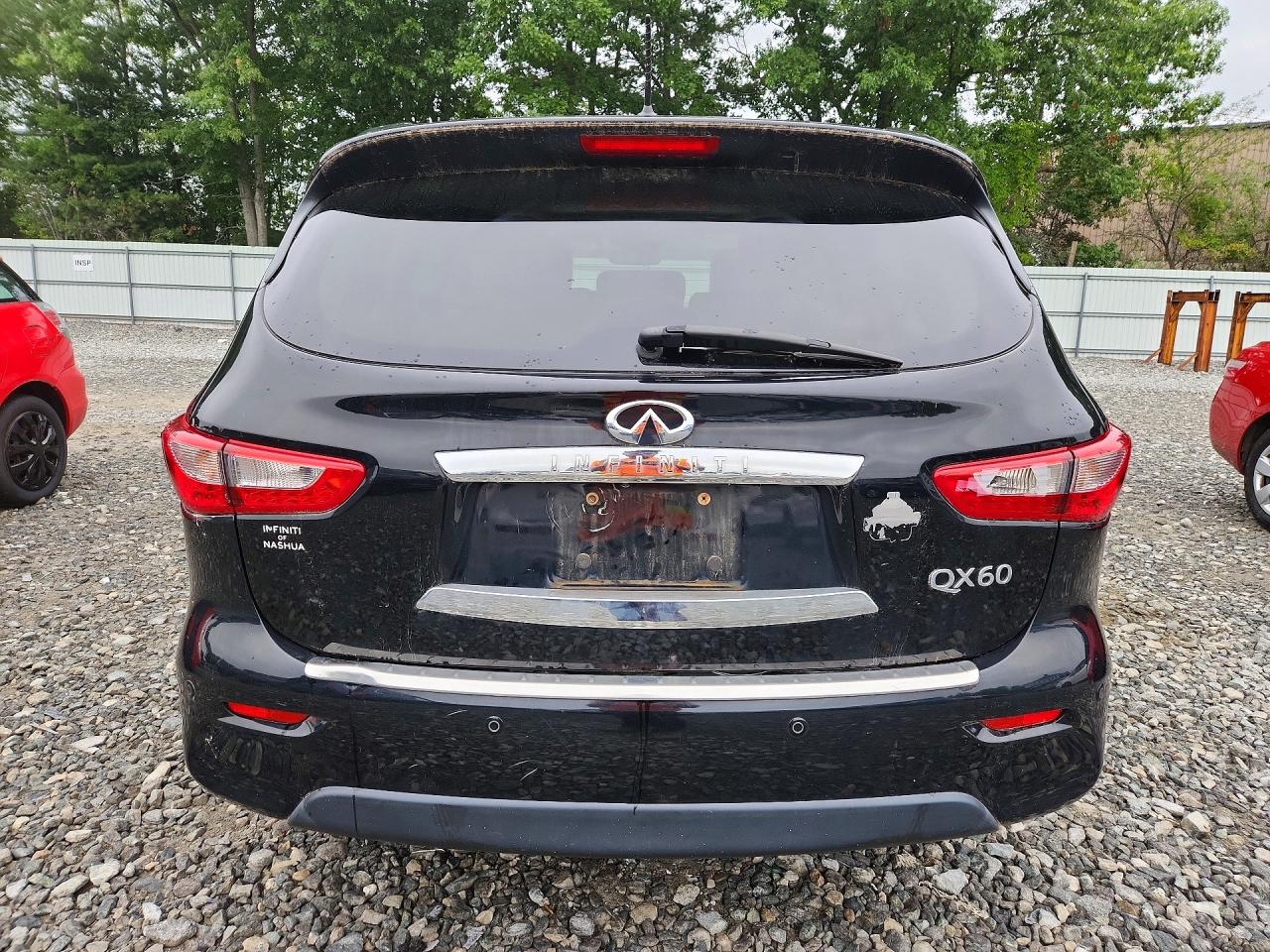 2014 Infiniti Qx60 Base Черный vin: 5N1AL0MM5EC549462