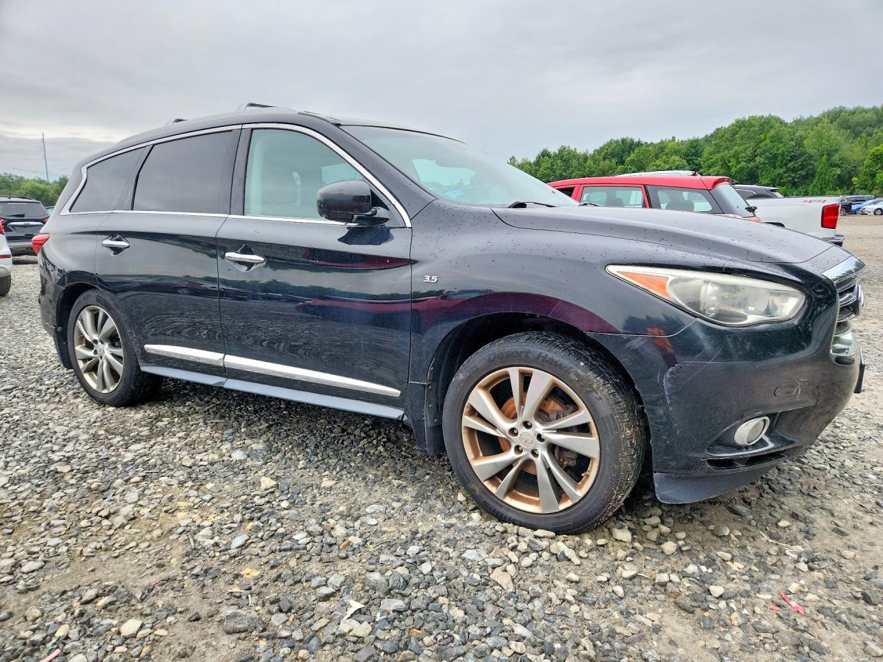 2014 Infiniti Qx60 Base Черный vin: 5N1AL0MM5EC549462