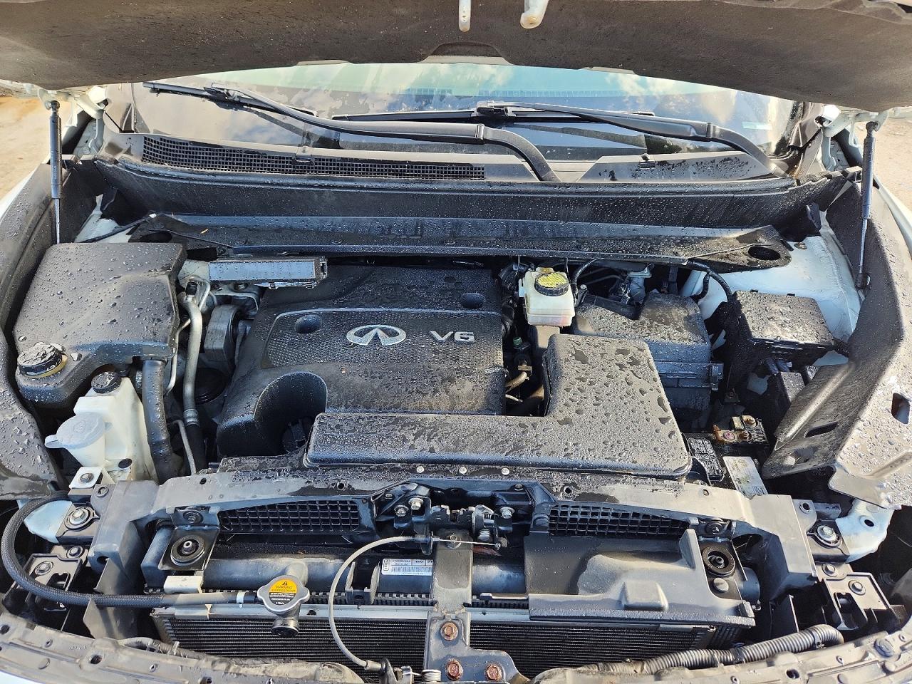 2014 Infiniti Qx60 Base White vin: 5N1AL0MM5EC553852