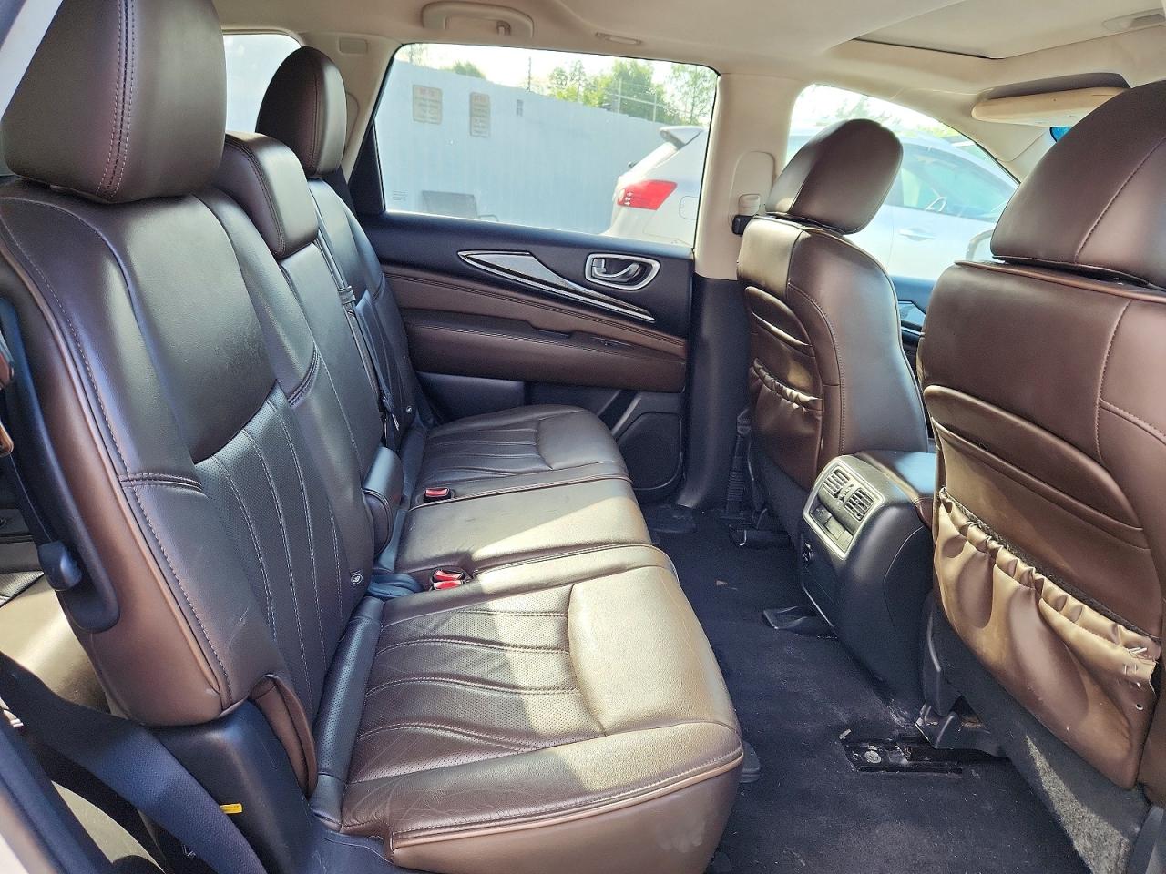 2014 Infiniti Qx60 Base White vin: 5N1AL0MM5EC553852