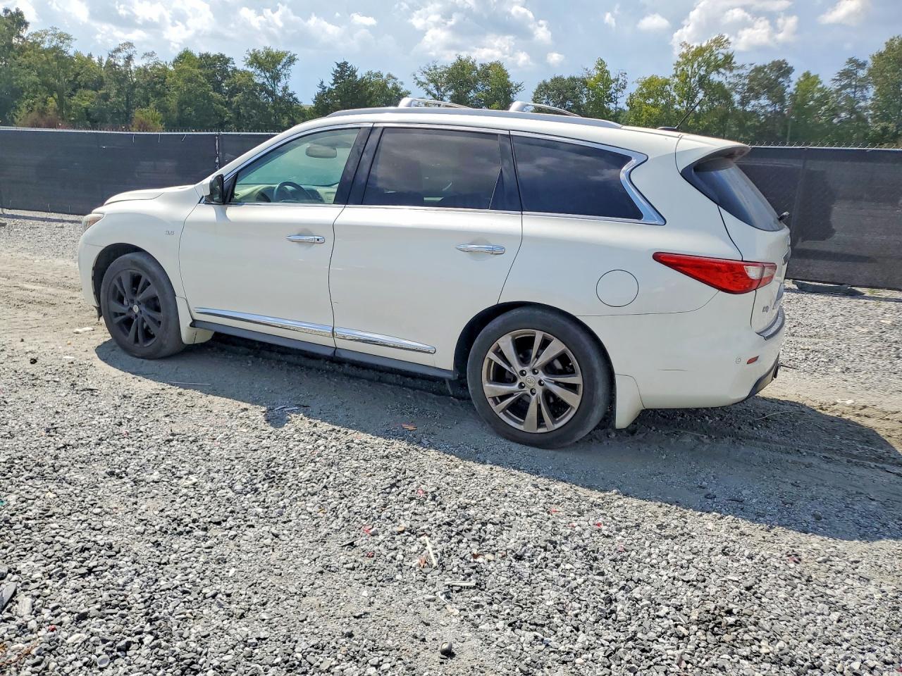 2015 Infiniti Qx60 Base Белый vin: 5N1AL0MM5FC501901
