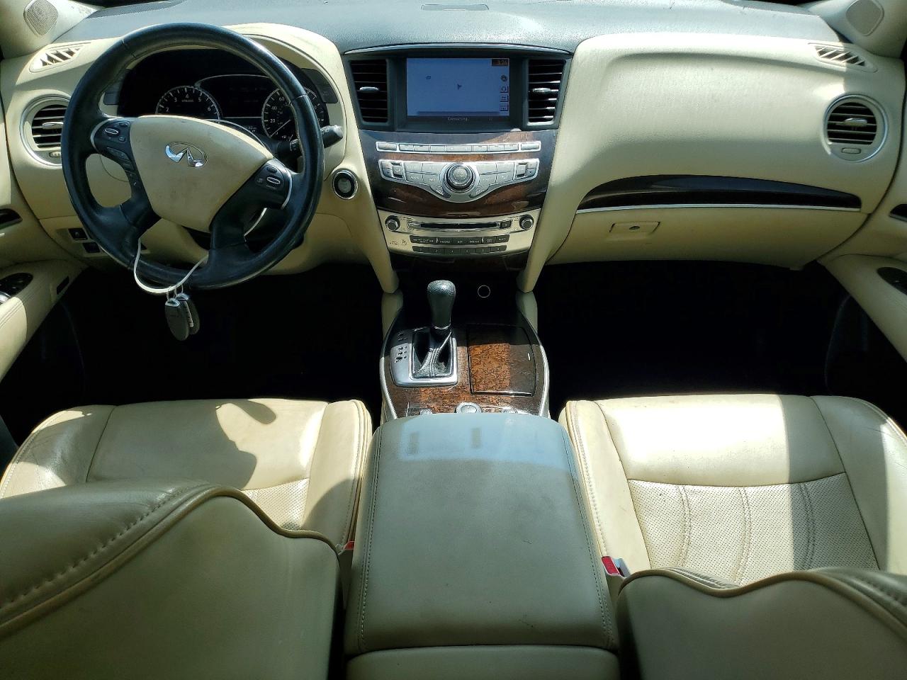2015 Infiniti Qx60 Base Белый vin: 5N1AL0MM5FC501901