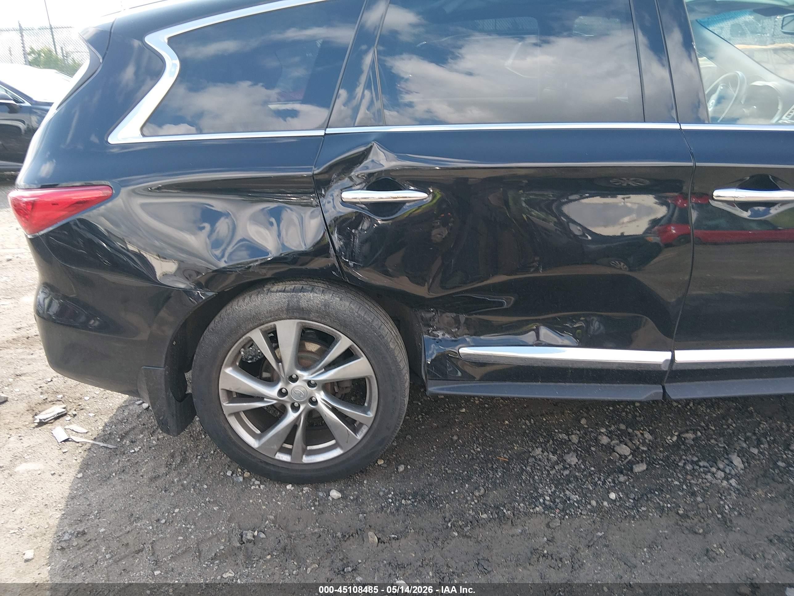 2015 Infiniti Qx60   Black vin: 5N1AL0MM5FC508668