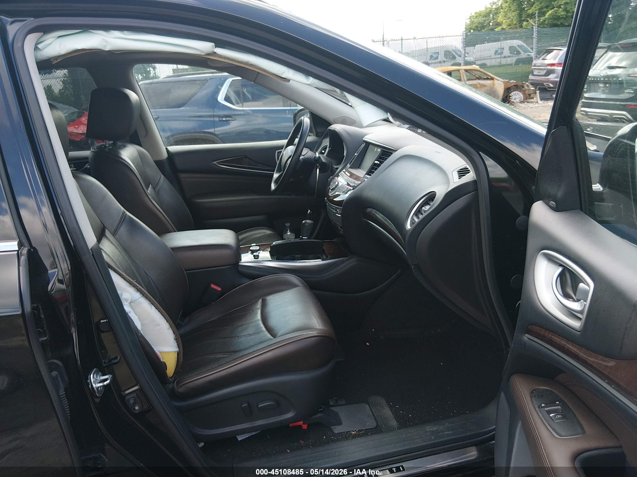 2015 Infiniti Qx60   Black vin: 5N1AL0MM5FC508668