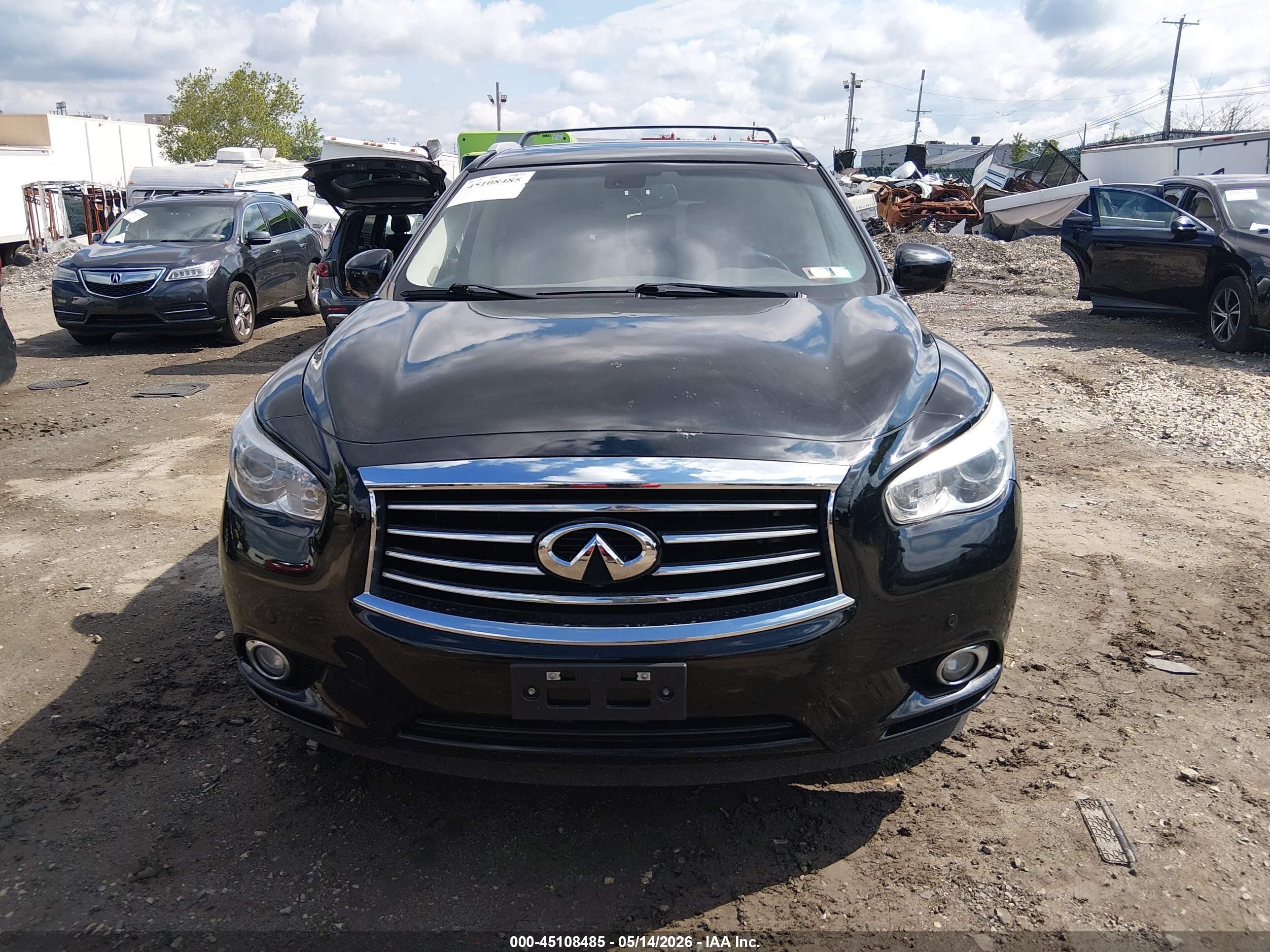 2015 Infiniti Qx60   Black vin: 5N1AL0MM5FC508668
