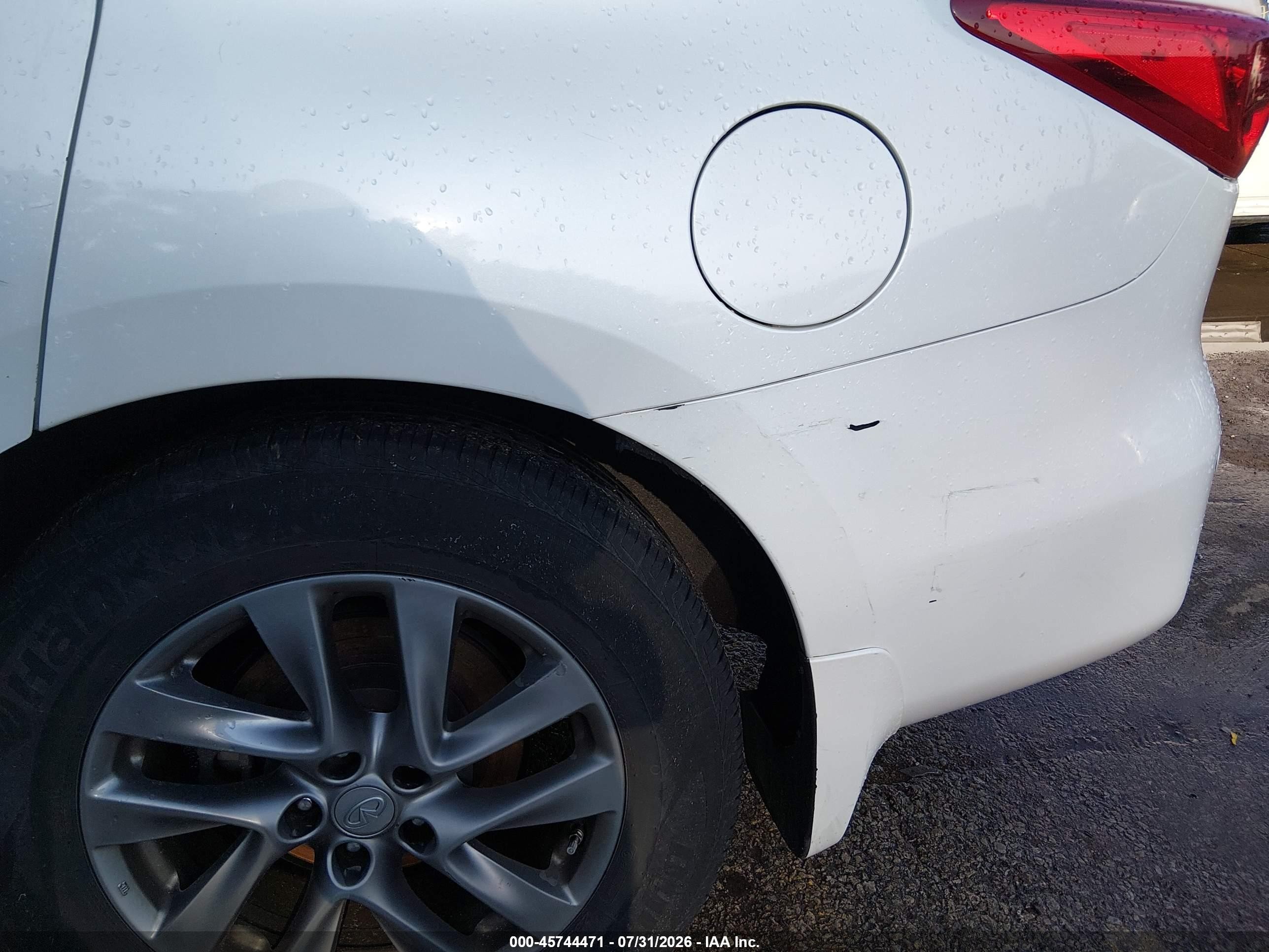 2015 Infiniti Qx60 White vin: 5N1AL0MM5FC528998