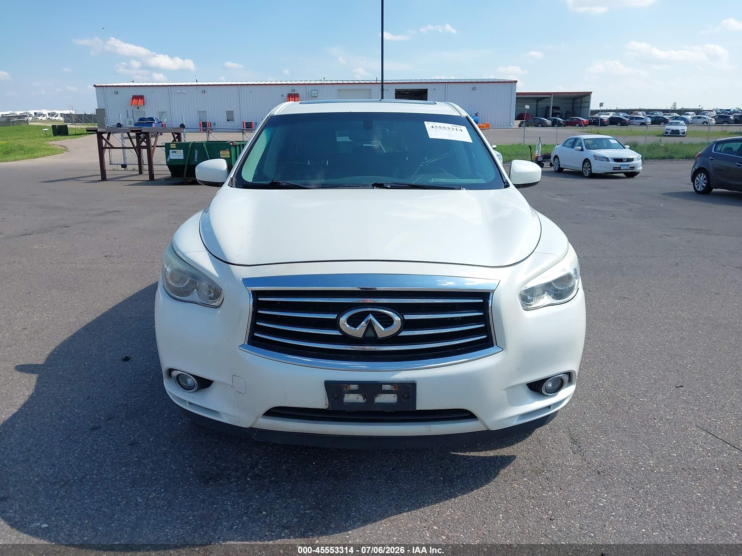 2015 Infiniti Qx60   Белый vin: 5N1AL0MM5FC532033