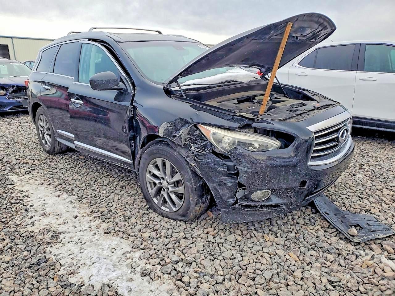2015 Infiniti Qx60 Black vin: 5N1AL0MM5FC535398