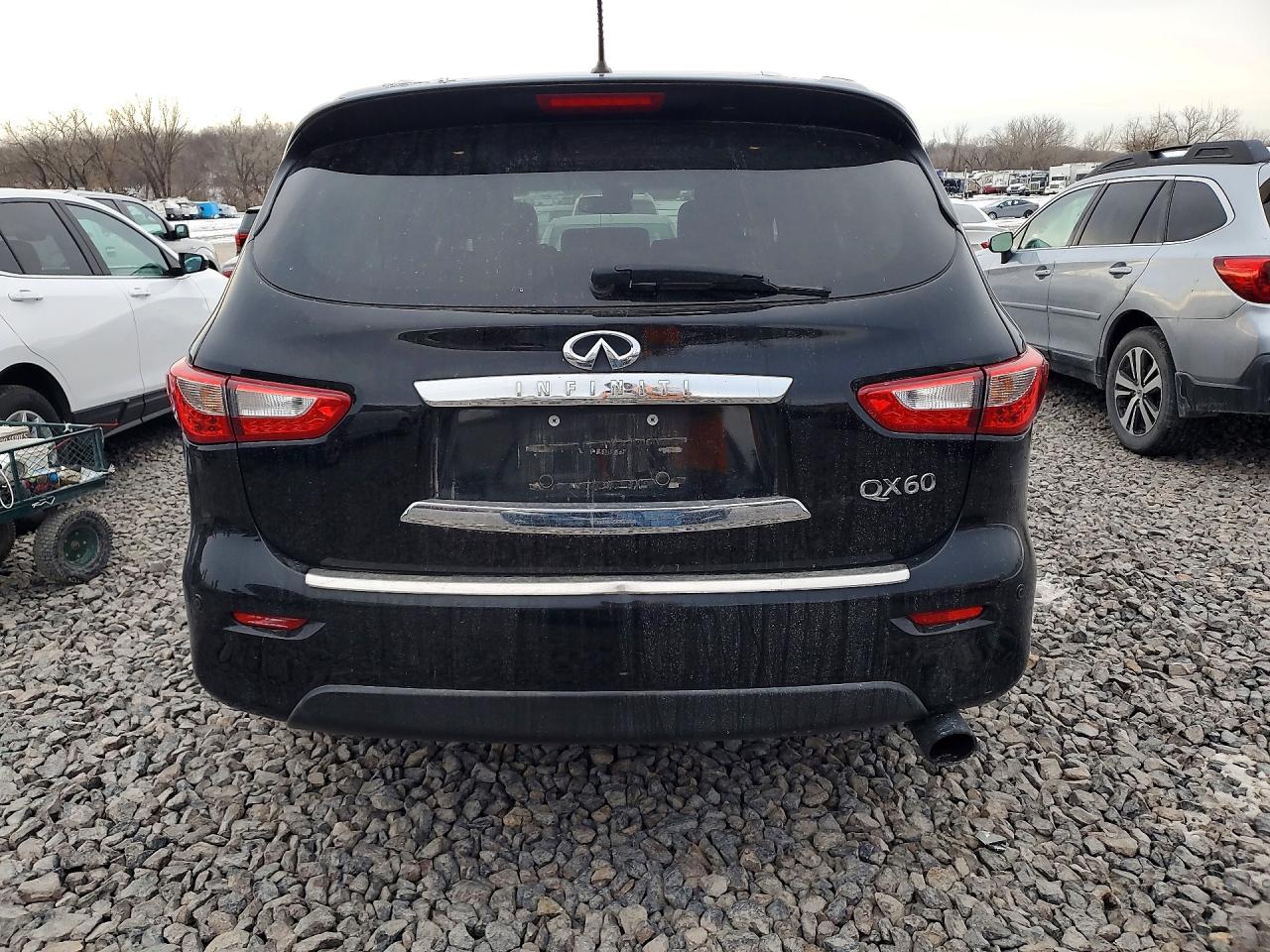 2015 Infiniti Qx60 Black vin: 5N1AL0MM5FC535398