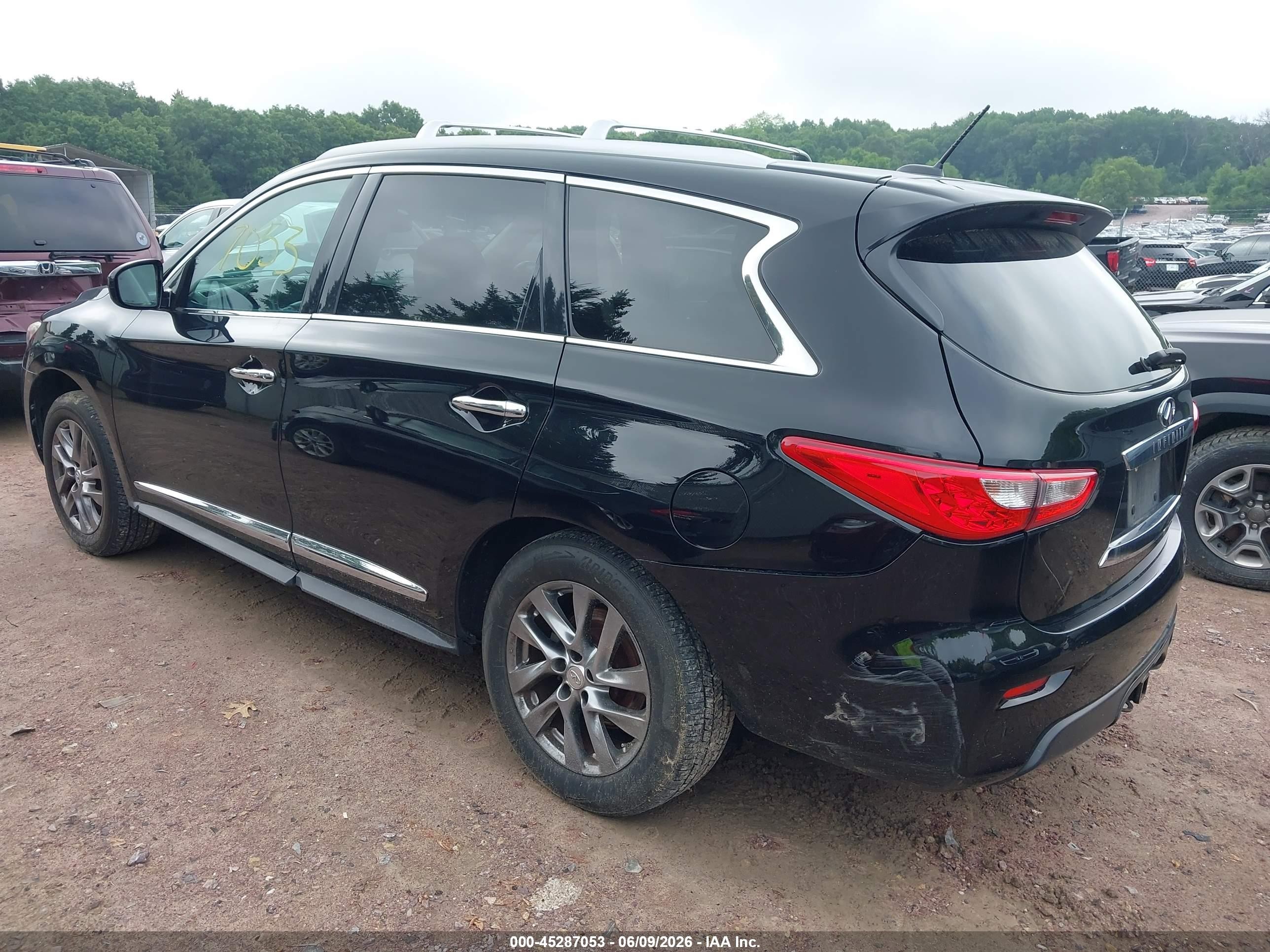 2015 Infiniti Qx60   Black vin: 5N1AL0MM5FC539502