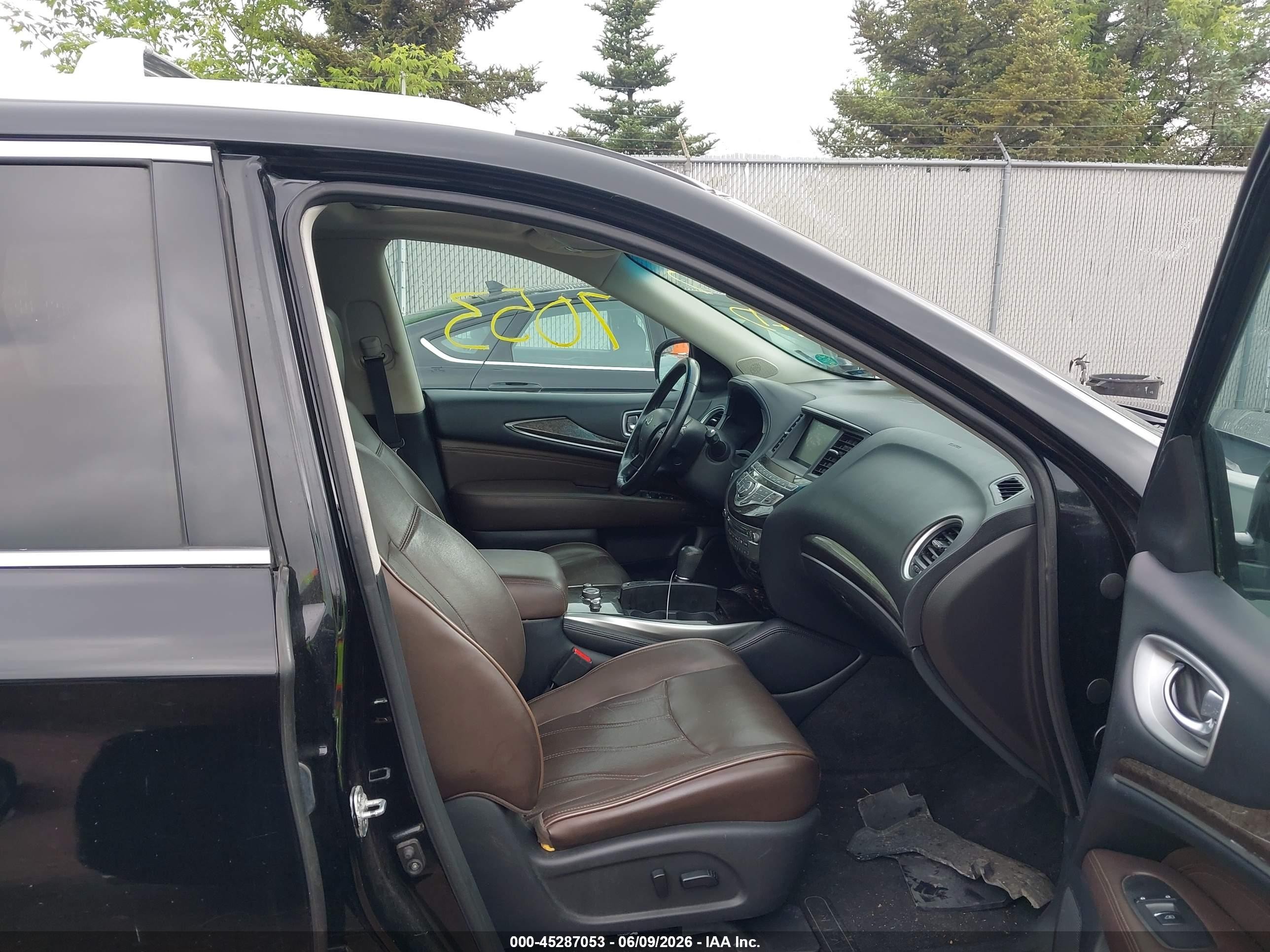 2015 Infiniti Qx60   Black vin: 5N1AL0MM5FC539502