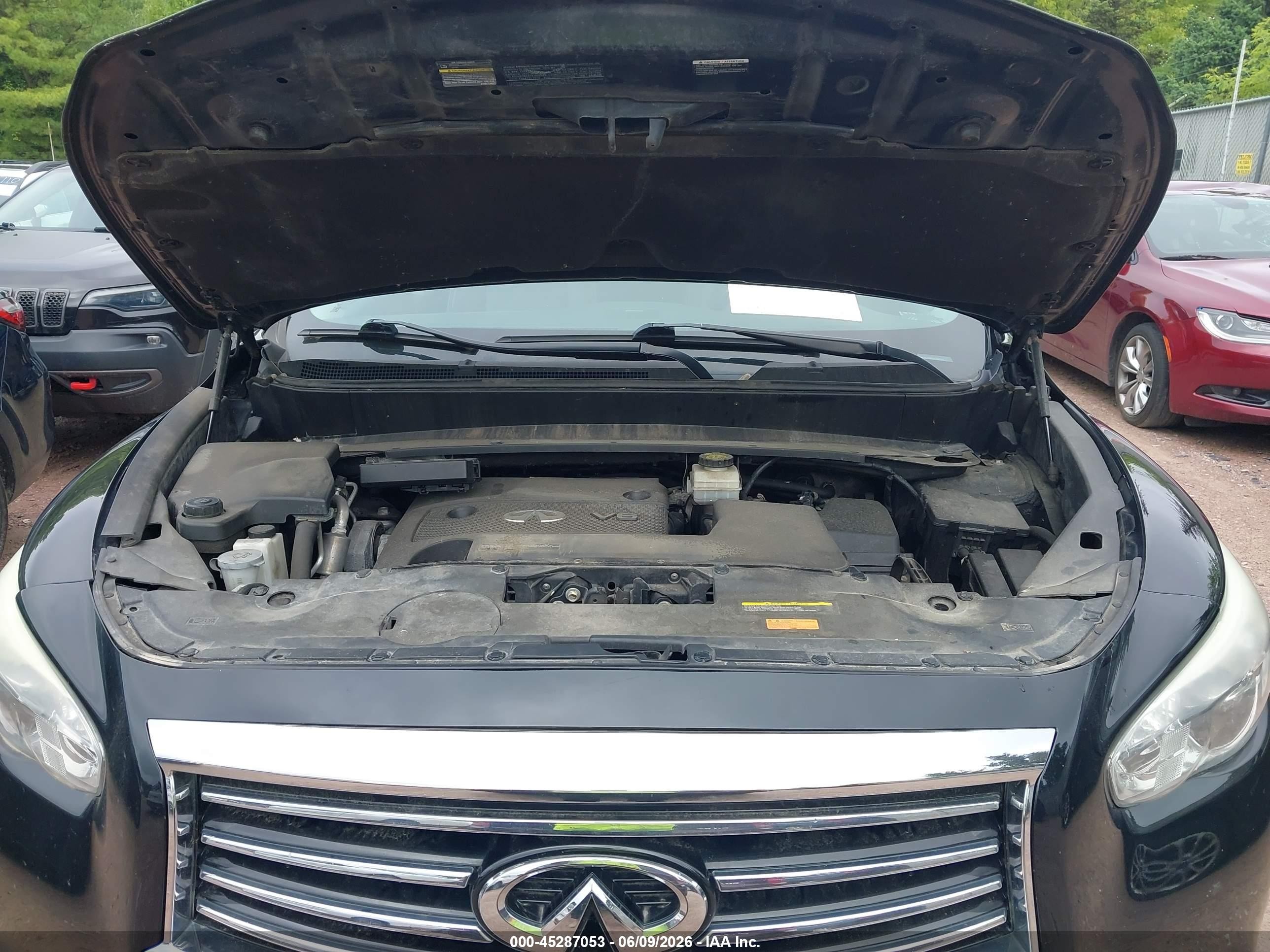 2015 Infiniti Qx60   Black vin: 5N1AL0MM5FC539502