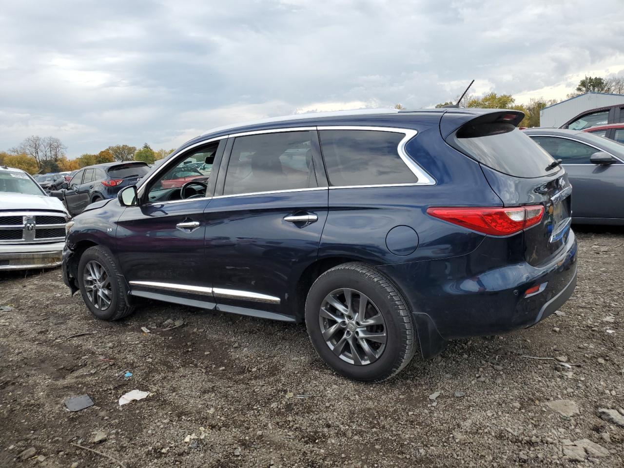 2015 Infiniti Qx60  Blue vin: 5N1AL0MM5FC540312