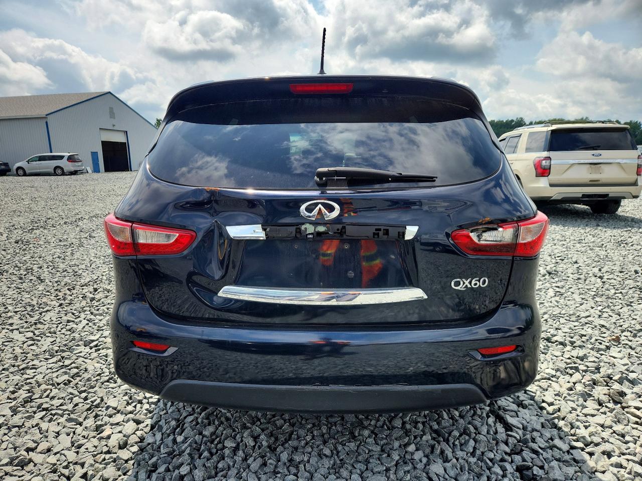 2015 Infiniti Qx60 Base Blue vin: 5N1AL0MM5FC540312