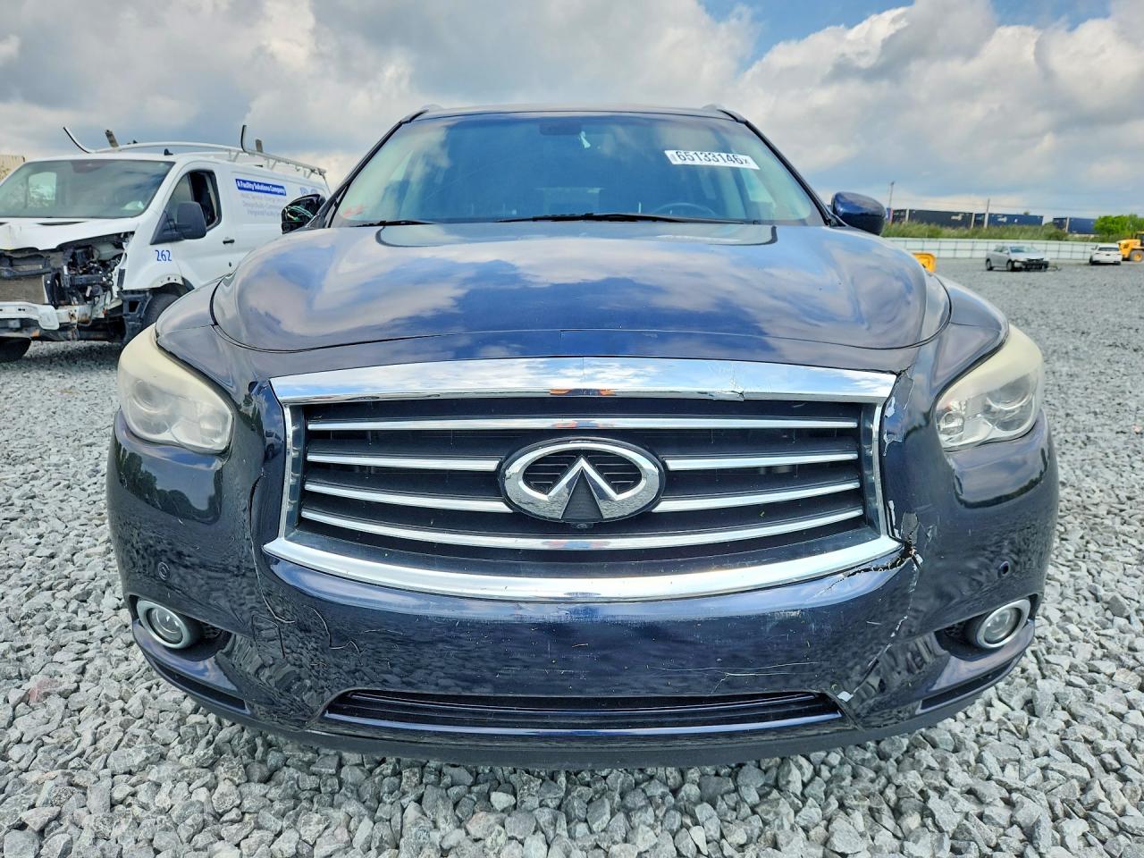 2015 Infiniti Qx60 Base Blue vin: 5N1AL0MM5FC540312