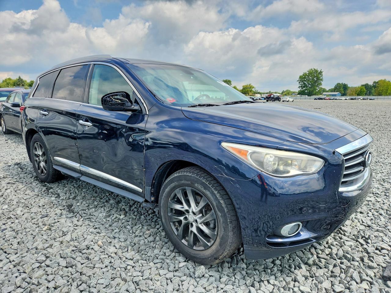 2015 Infiniti Qx60 Base Blue vin: 5N1AL0MM5FC540312