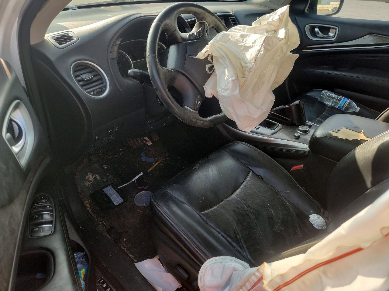 2015 Infiniti Qx60 Base White vin: 5N1AL0MM5FC541959