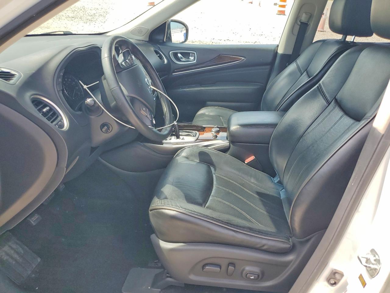 2015 Infiniti Qx60 Base White vin: 5N1AL0MM5FC543176