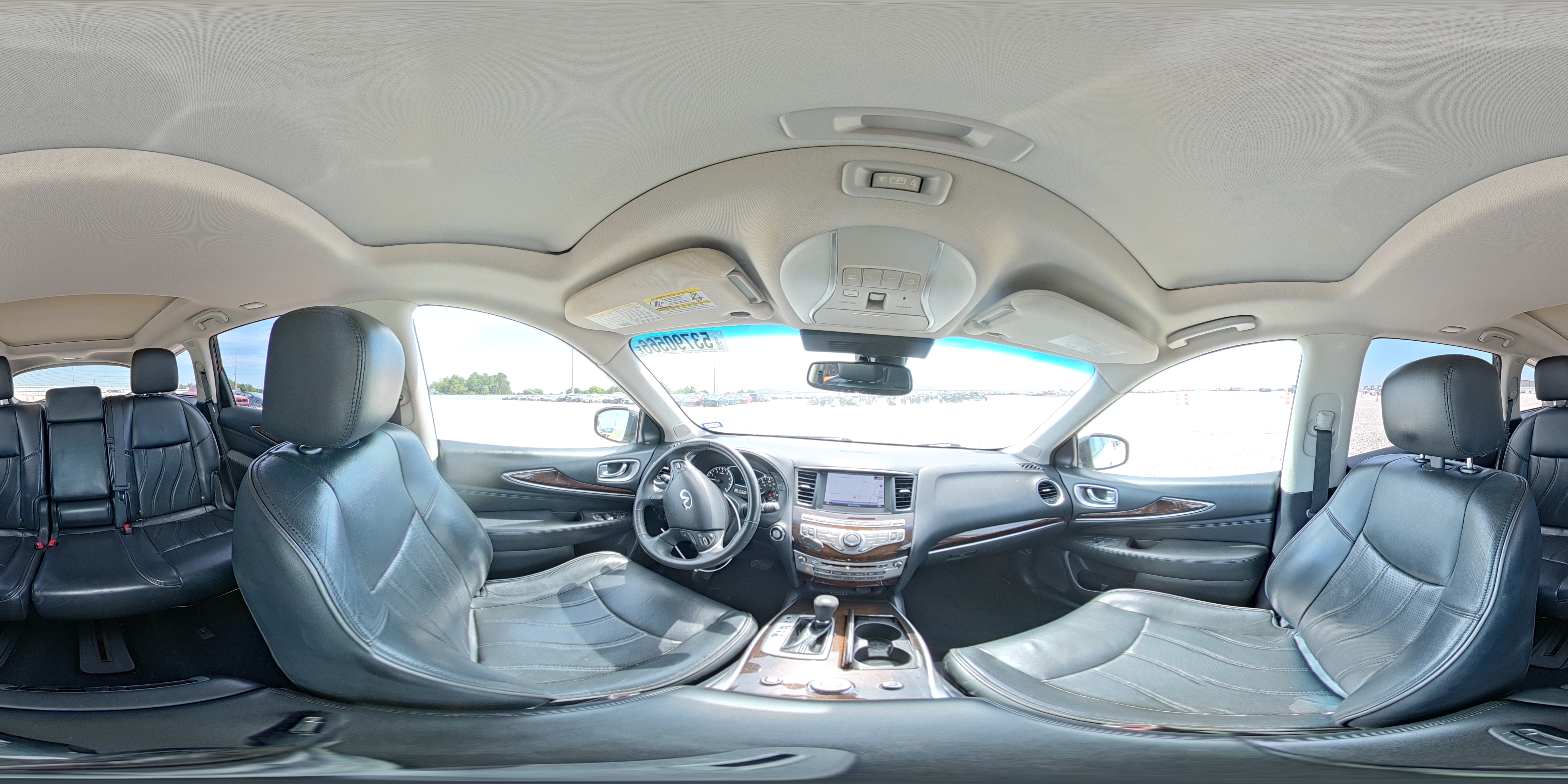 2015 Infiniti Qx60 Base White vin: 5N1AL0MM5FC543176
