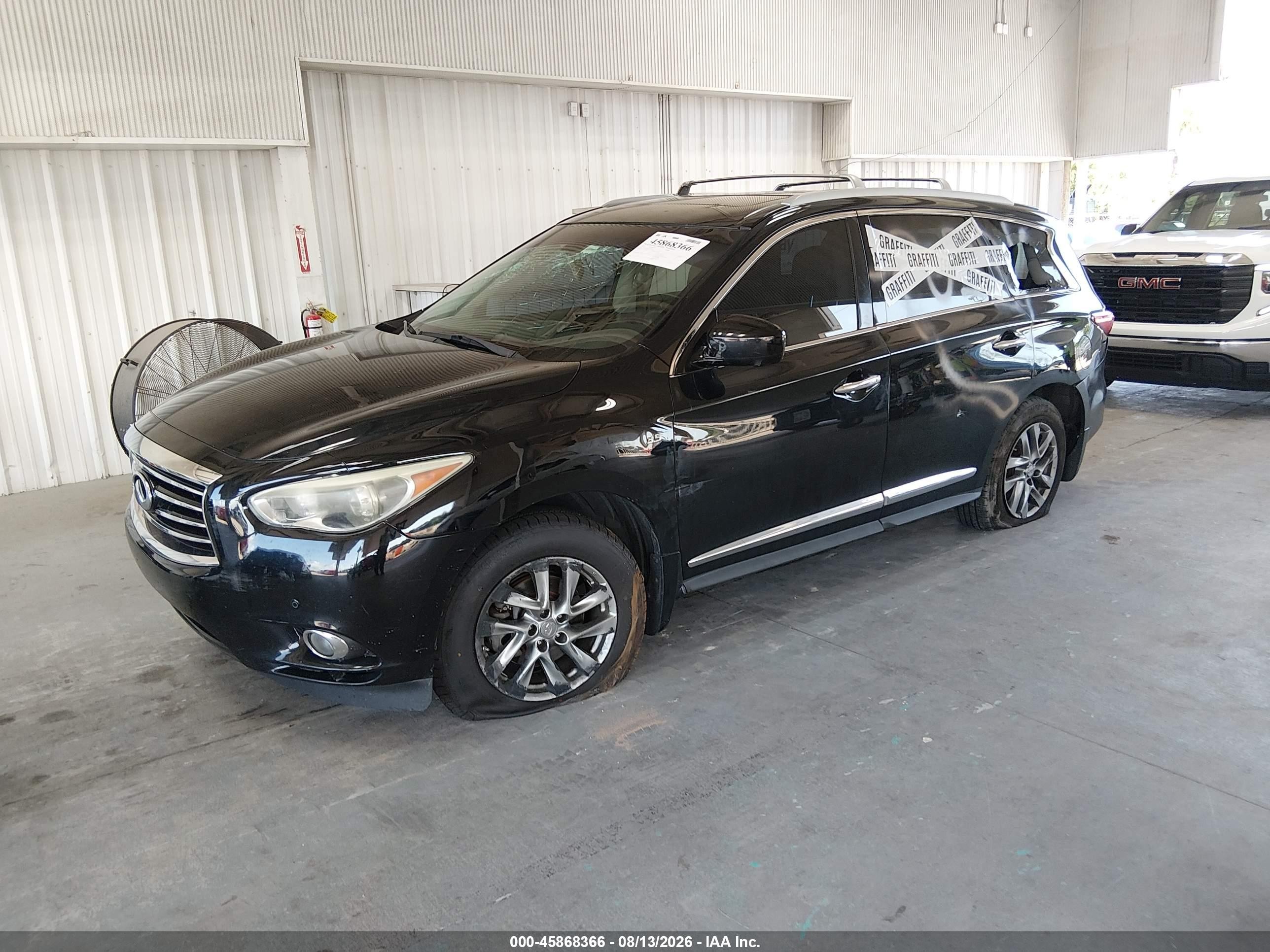 2015 Infiniti Qx60   Black vin: 5N1AL0MM5FC548359