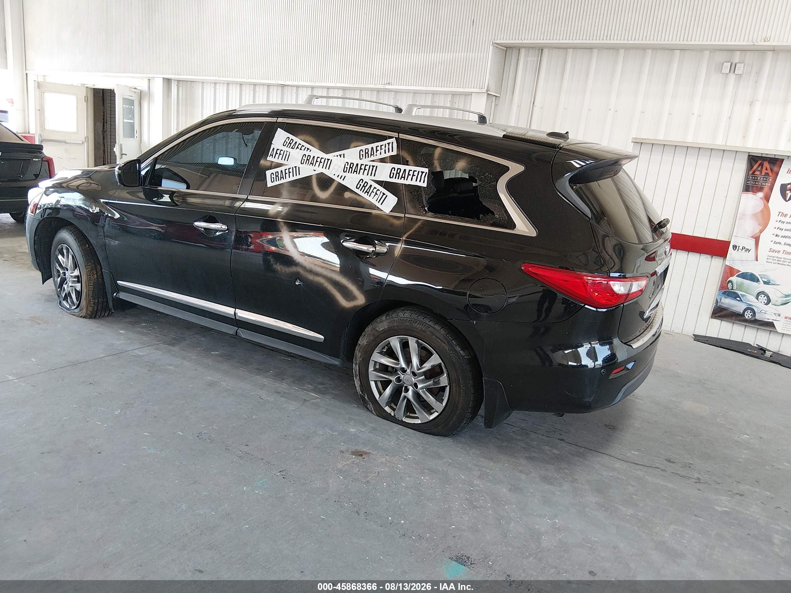 2015 Infiniti Qx60   Black vin: 5N1AL0MM5FC548359