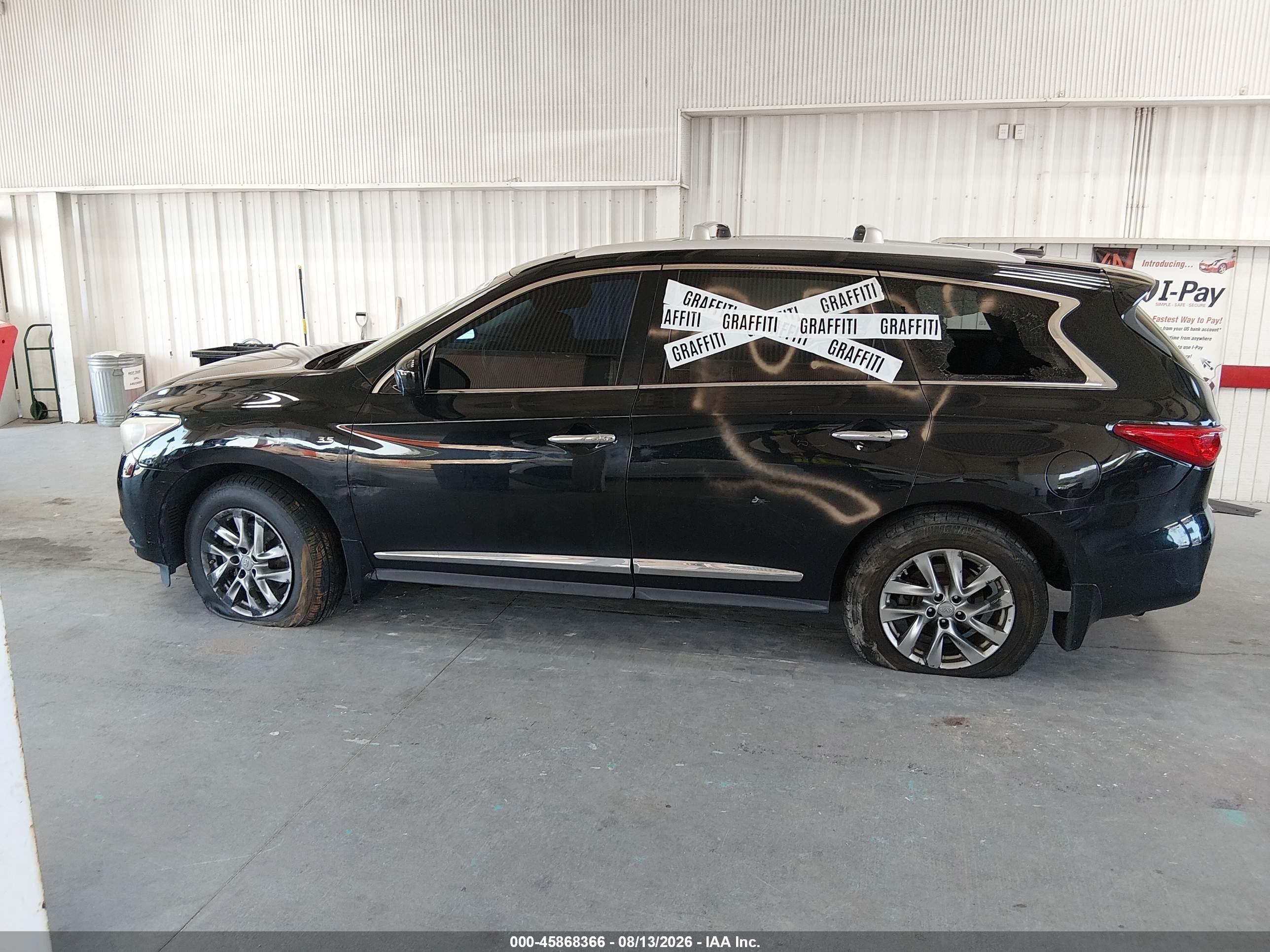 2015 Infiniti Qx60   Black vin: 5N1AL0MM5FC548359