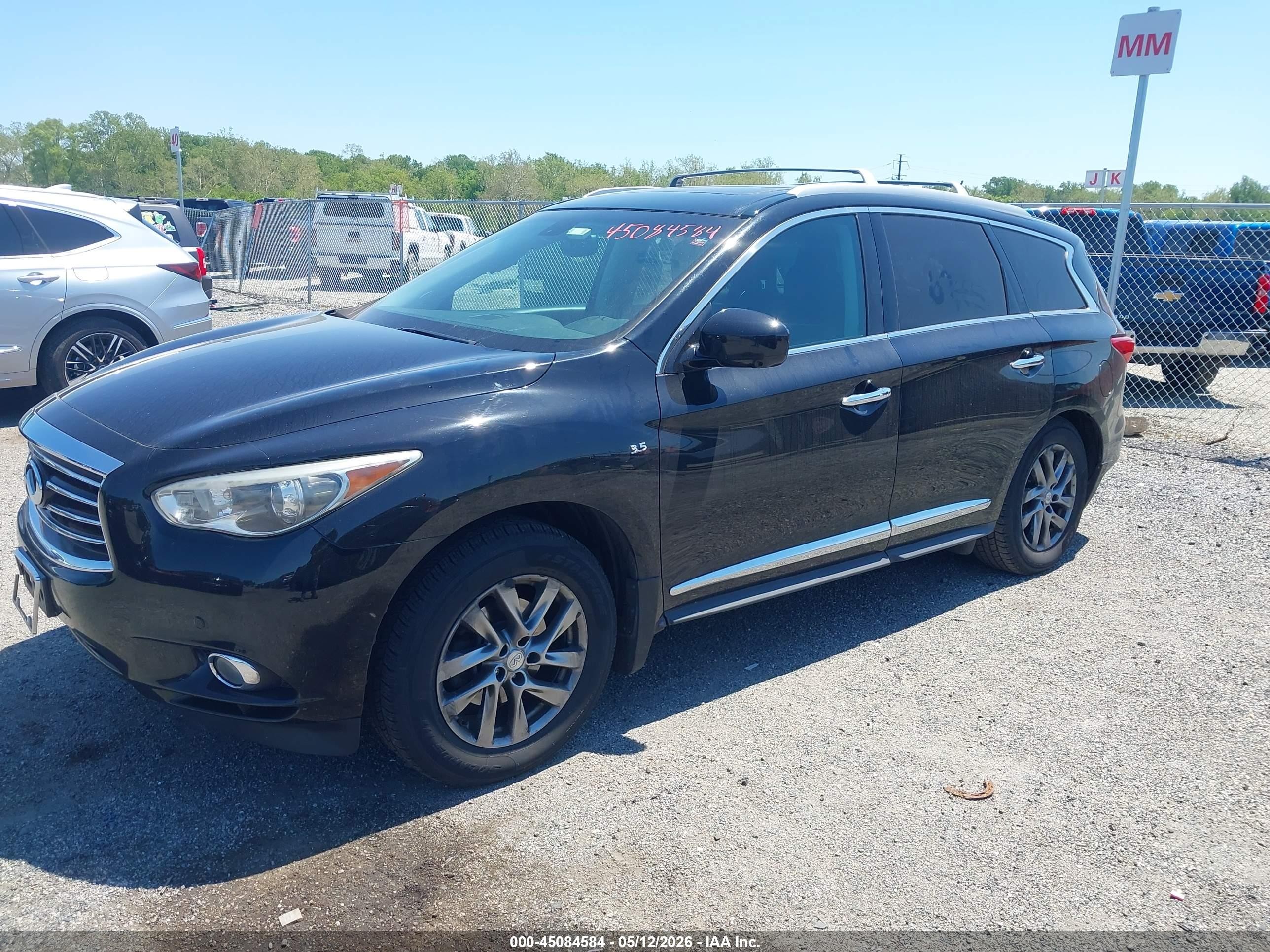 2015 Infiniti Qx60 Black vin: 5N1AL0MM5FC550161