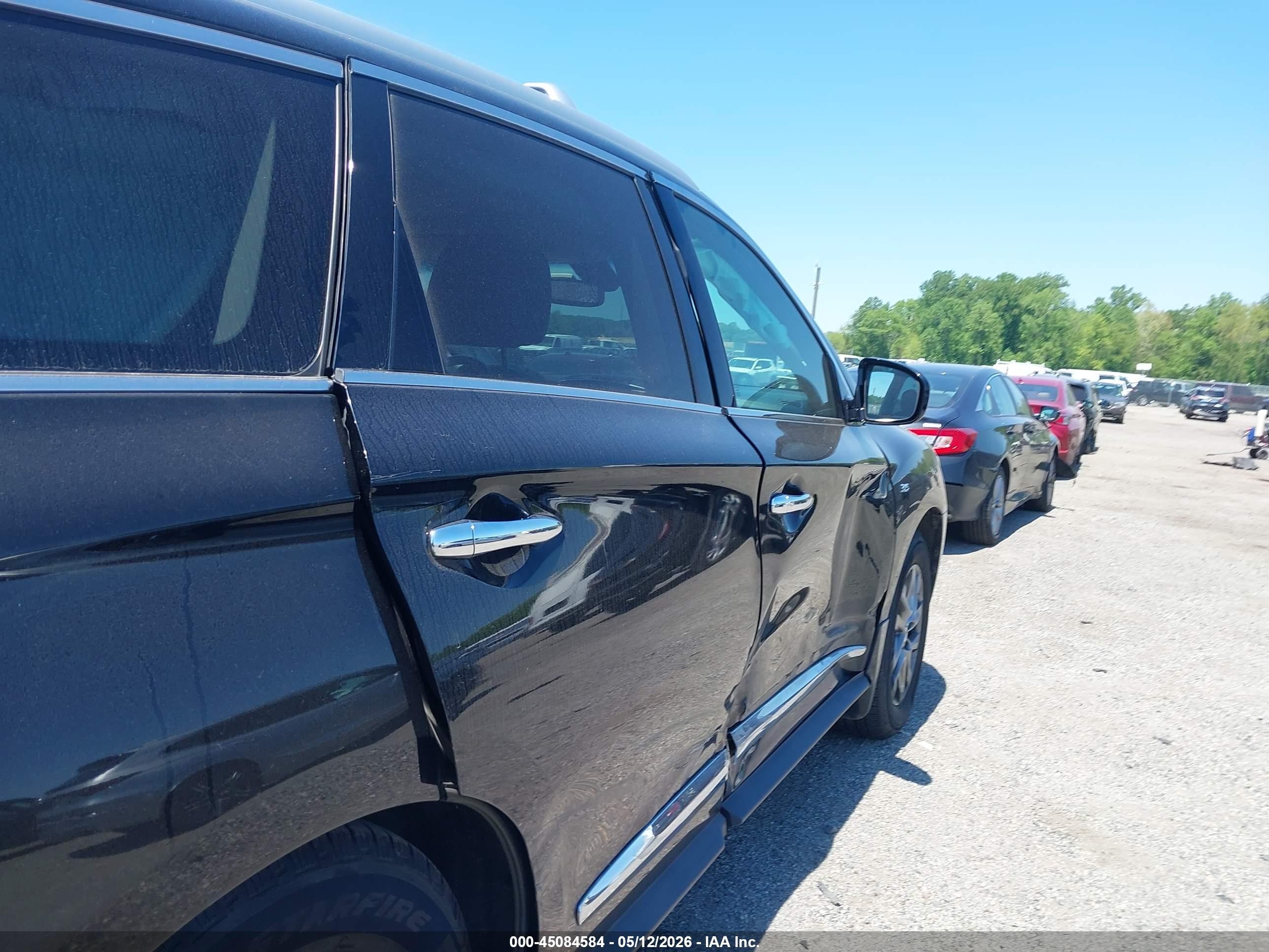 2015 Infiniti Qx60 Black vin: 5N1AL0MM5FC550161