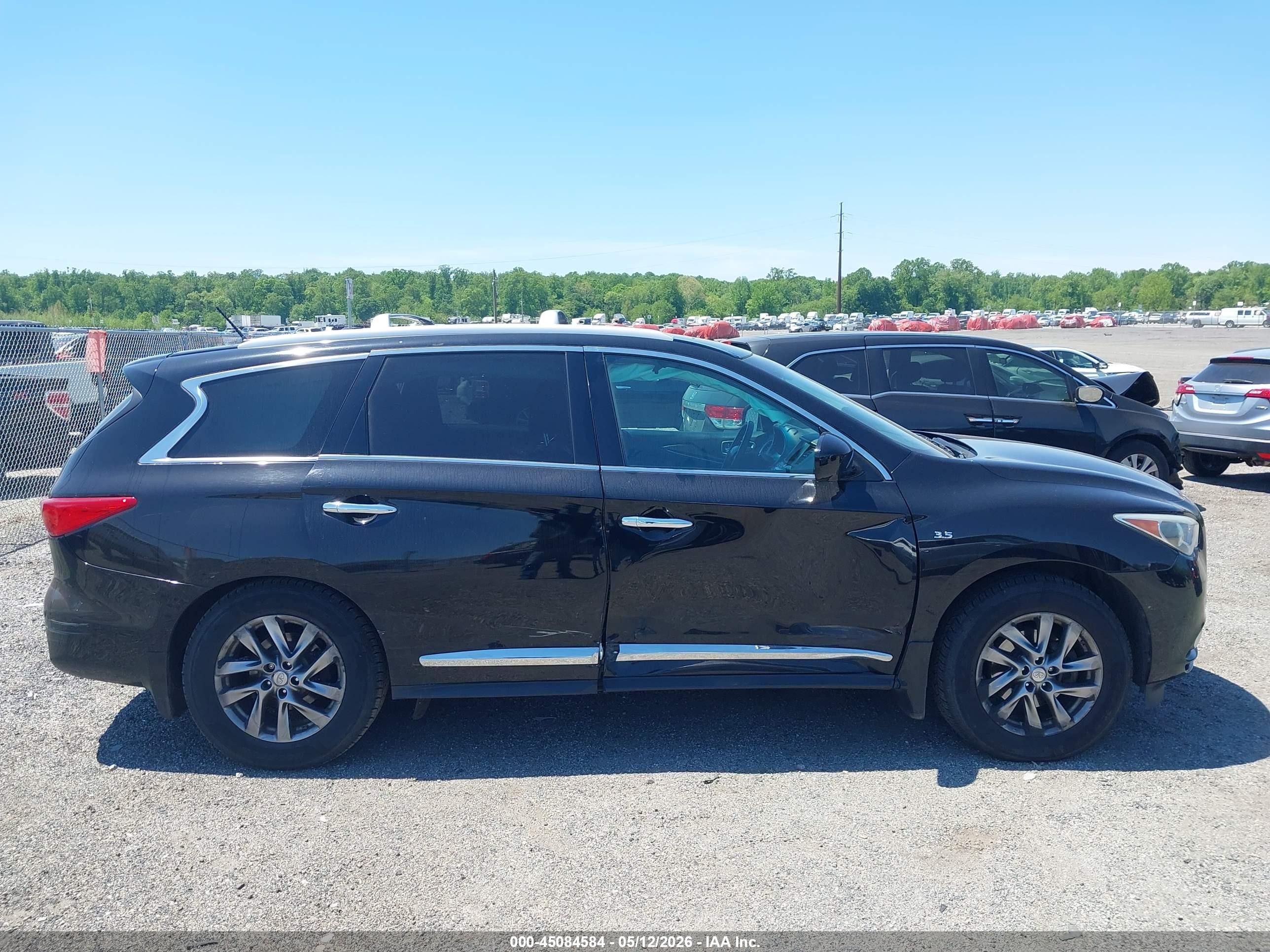 2015 Infiniti Qx60 Black vin: 5N1AL0MM5FC550161