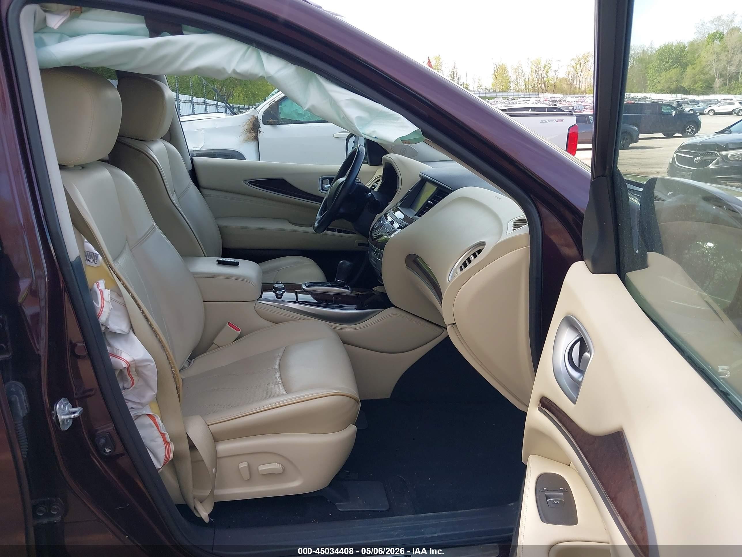 2015 Infiniti Qx60   Maroon vin: 5N1AL0MM5FC551116