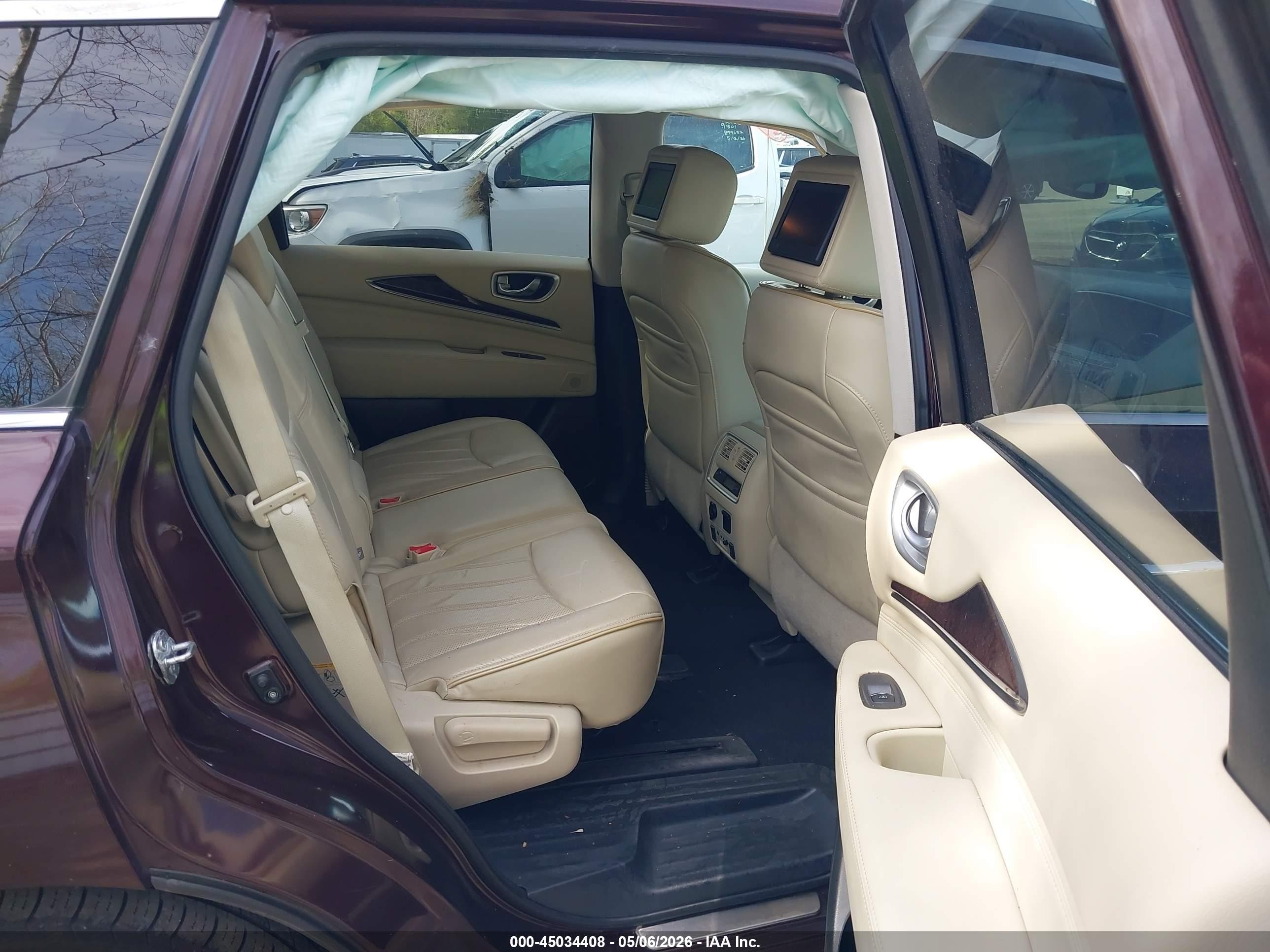 2015 Infiniti Qx60   Maroon vin: 5N1AL0MM5FC551116