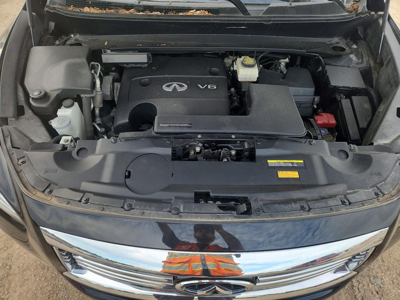 2015 Infiniti Qx60 Base Black vin: 5N1AL0MM5FC556302