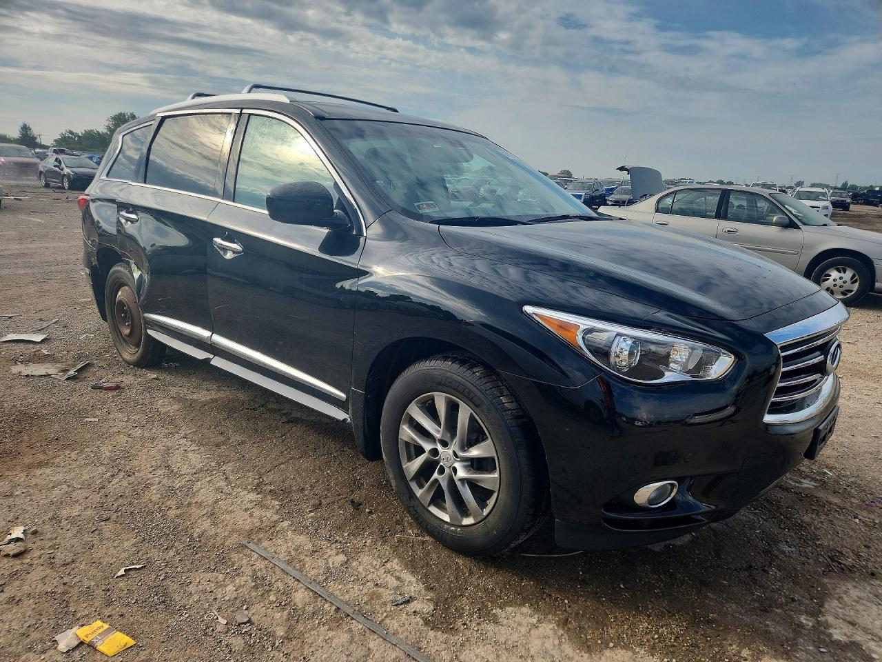 2015 Infiniti Qx60 Base Black vin: 5N1AL0MM5FC556302
