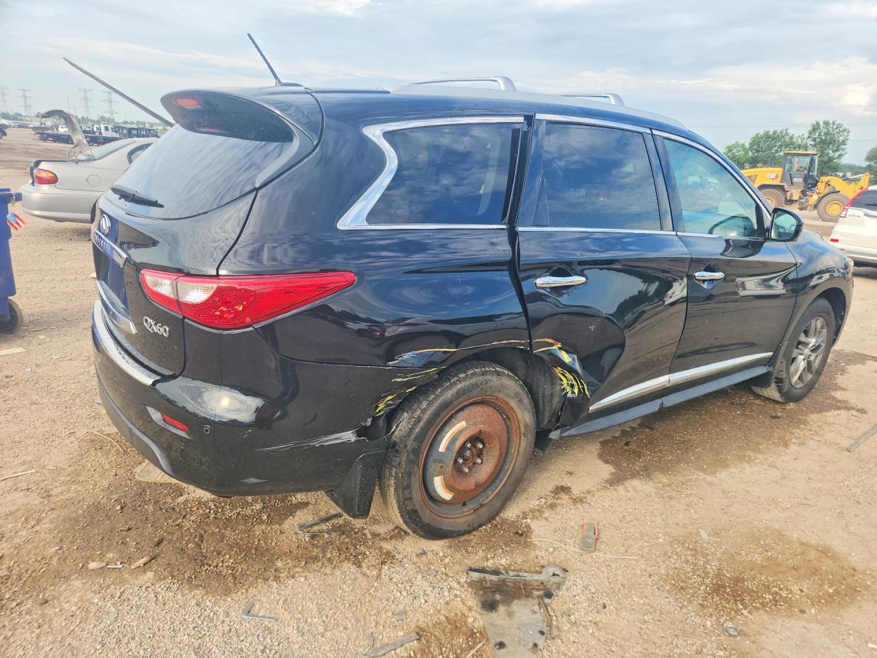 2015 Infiniti Qx60 Base Black vin: 5N1AL0MM5FC556302