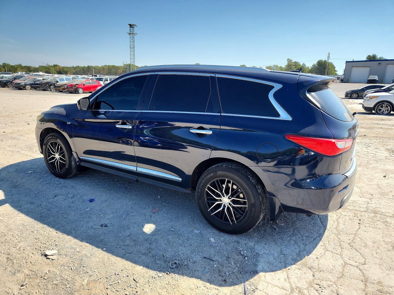 2015 Infiniti Qx60 Base Blue vin: 5N1AL0MM5FC559765