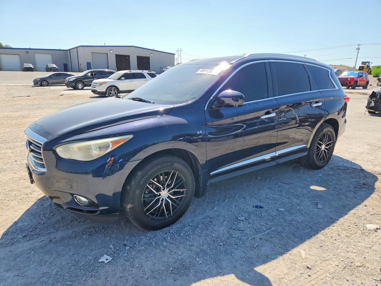 2015 Infiniti Qx60 Base Blue vin: 5N1AL0MM5FC559765