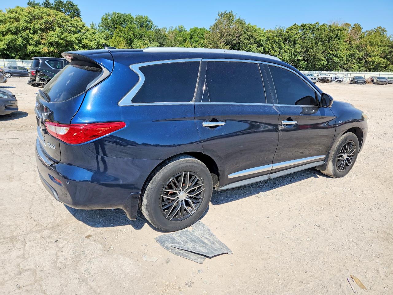 2015 Infiniti Qx60 Base Blue vin: 5N1AL0MM5FC559765