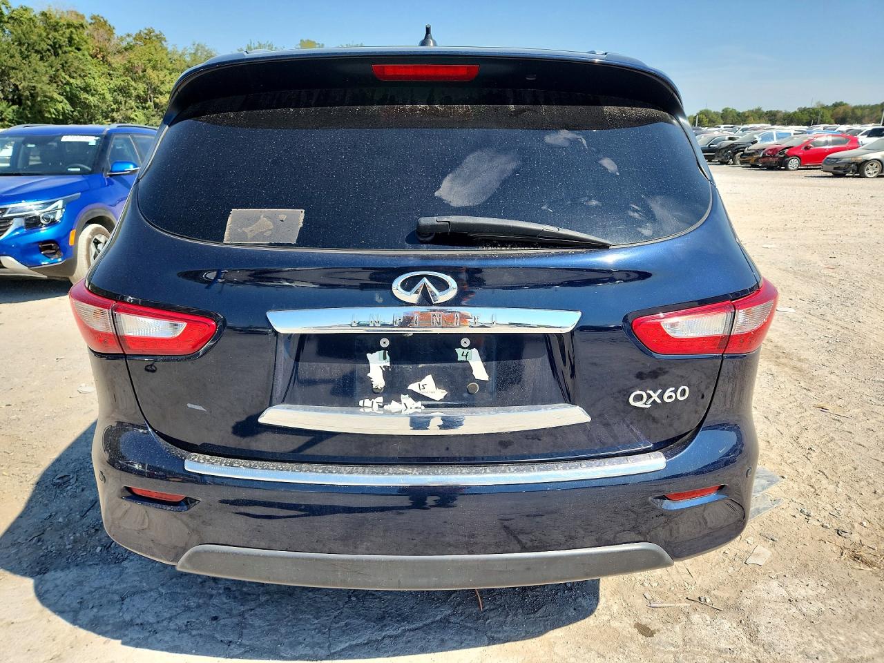 2015 Infiniti Qx60 Base Blue vin: 5N1AL0MM5FC559765
