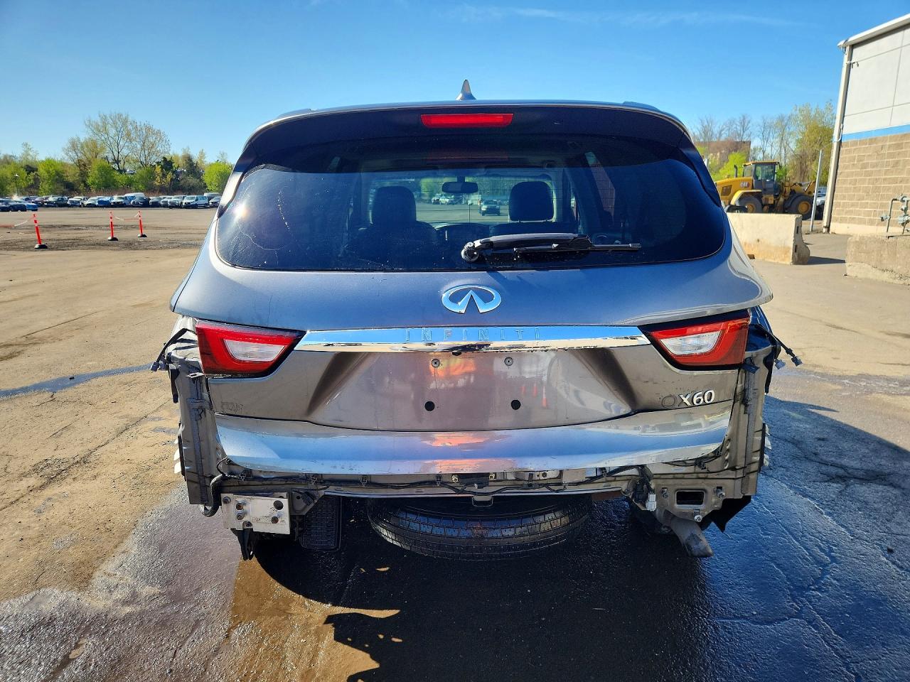 2016 Infiniti Qx60 Base Gray vin: 5N1AL0MM5GC507876