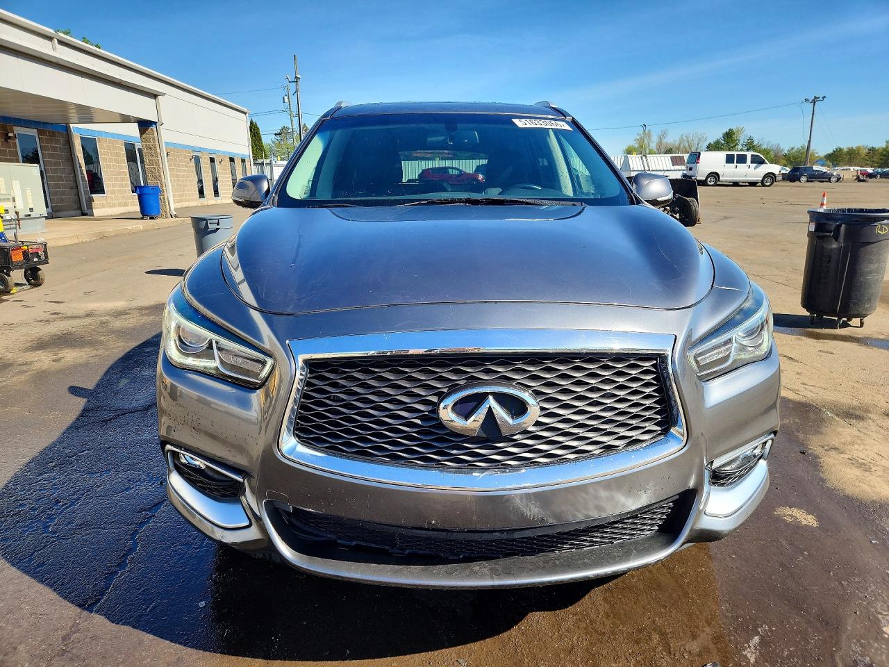 2016 Infiniti Qx60 Base Gray vin: 5N1AL0MM5GC507876