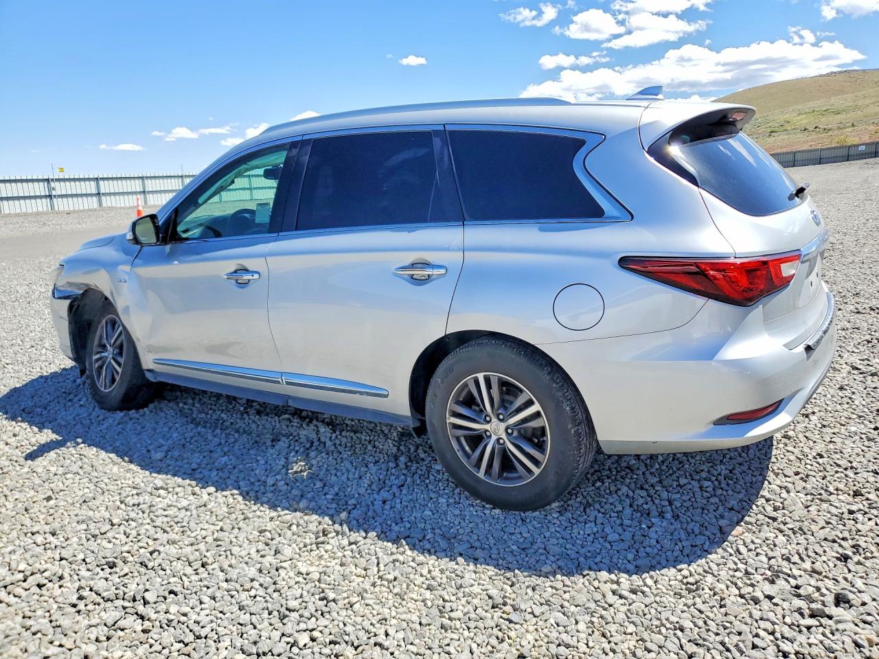 2016 Infiniti Qx60 Base Silver vin: 5N1AL0MM5GC510955