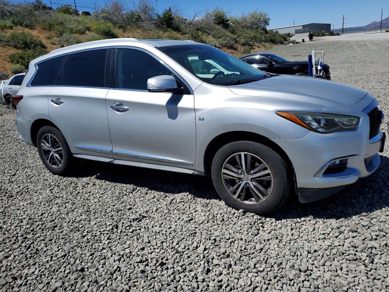 2016 Infiniti Qx60 Base Silver vin: 5N1AL0MM5GC510955