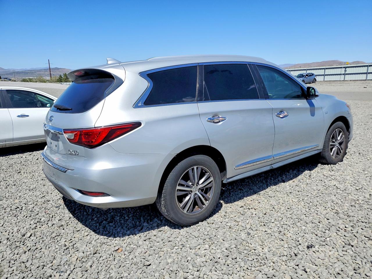 2016 Infiniti Qx60 Base Silver vin: 5N1AL0MM5GC510955