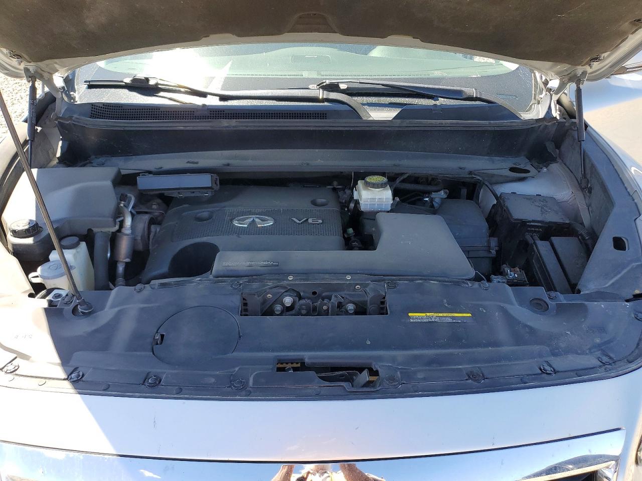 2016 Infiniti Qx60 Base Silver vin: 5N1AL0MM5GC510955