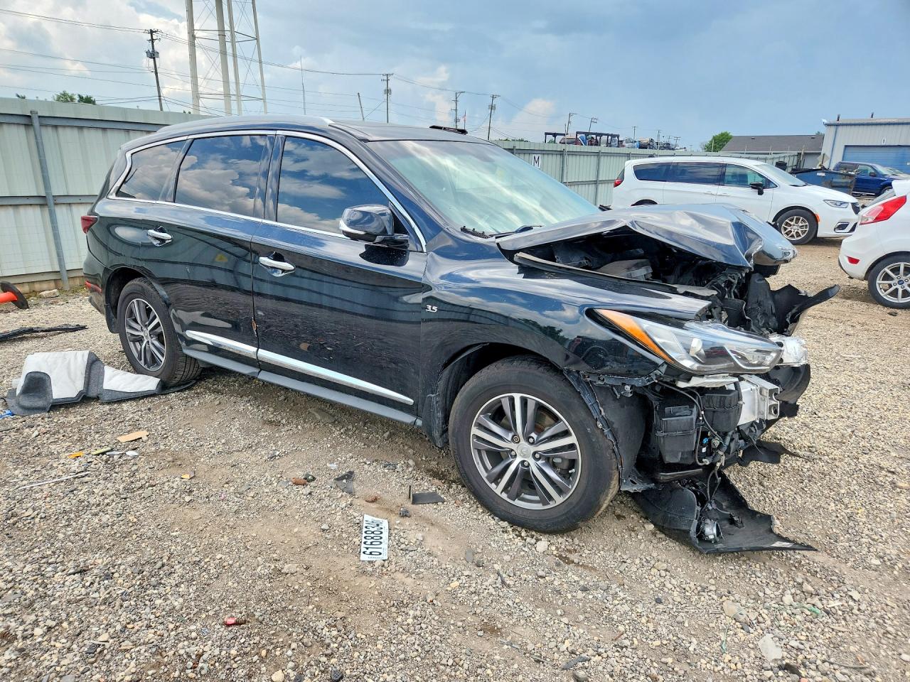 2016 Infiniti Qx60 Base Black vin: 5N1AL0MM5GC526671