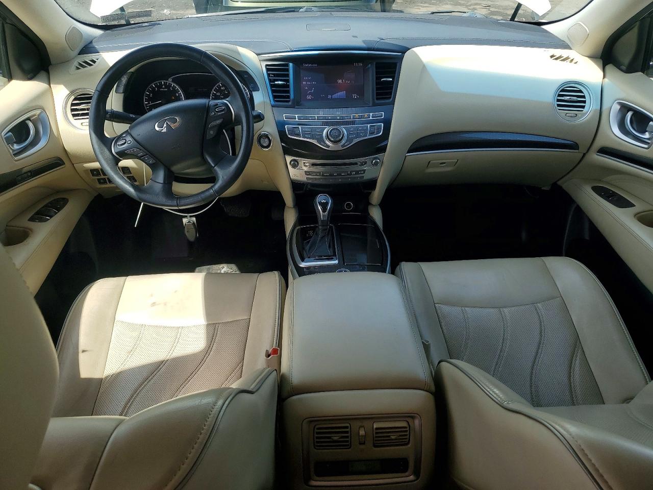 2016 Infiniti Qx60 Base White vin: 5N1AL0MM5GC529473