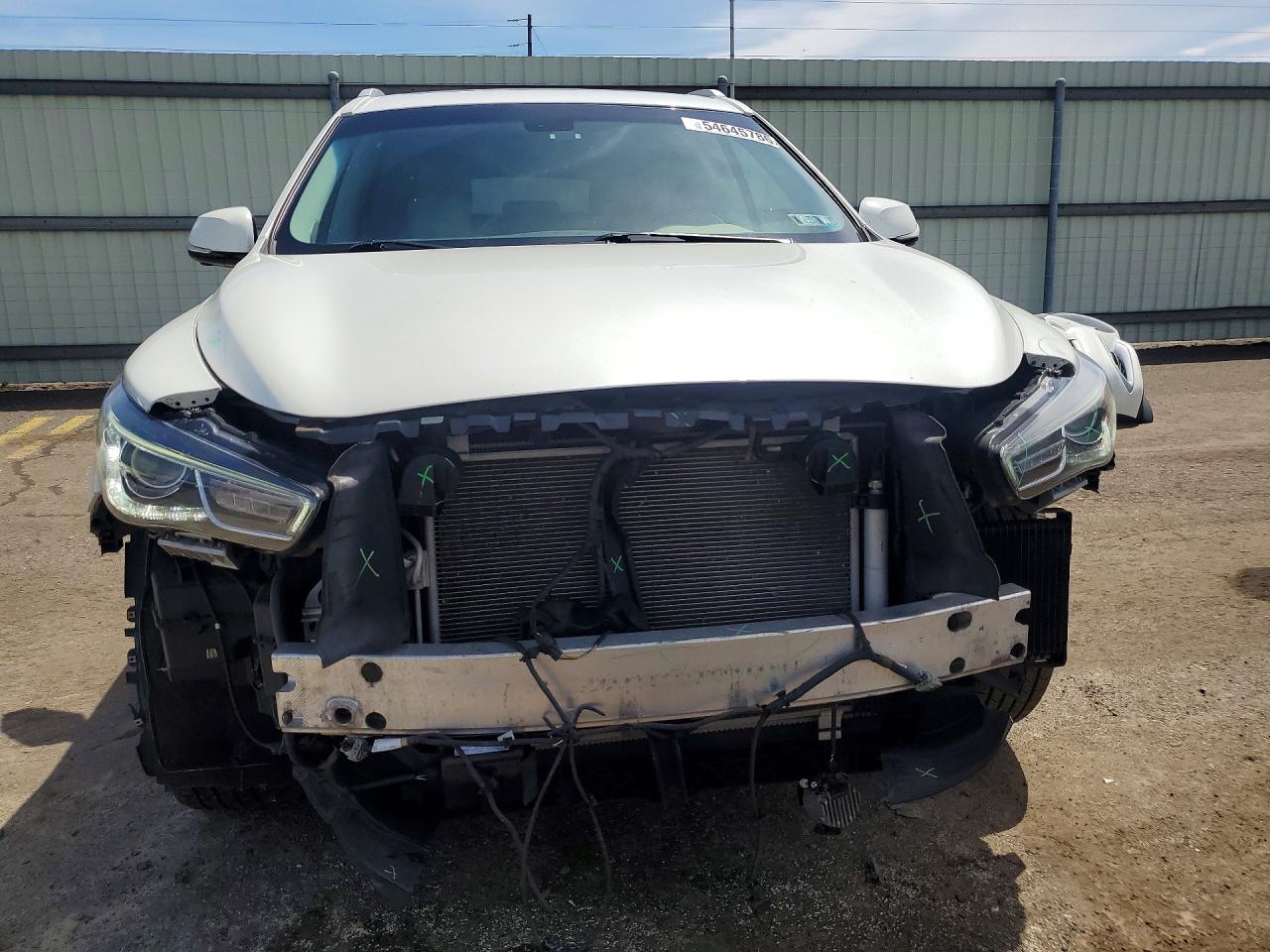 2016 Infiniti Qx60 Base White vin: 5N1AL0MM5GC529473