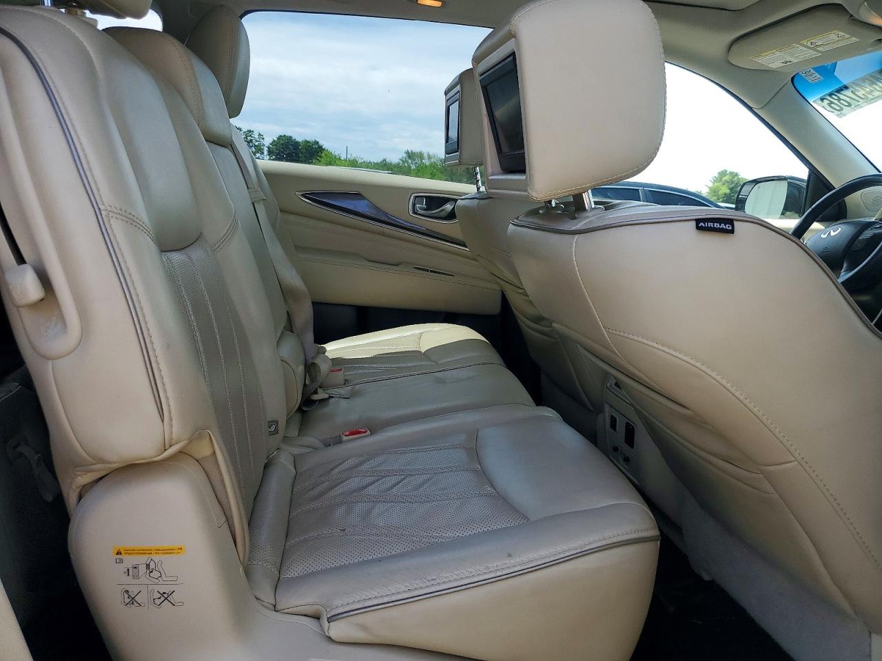2016 Infiniti Qx60 Base White vin: 5N1AL0MM5GC529473